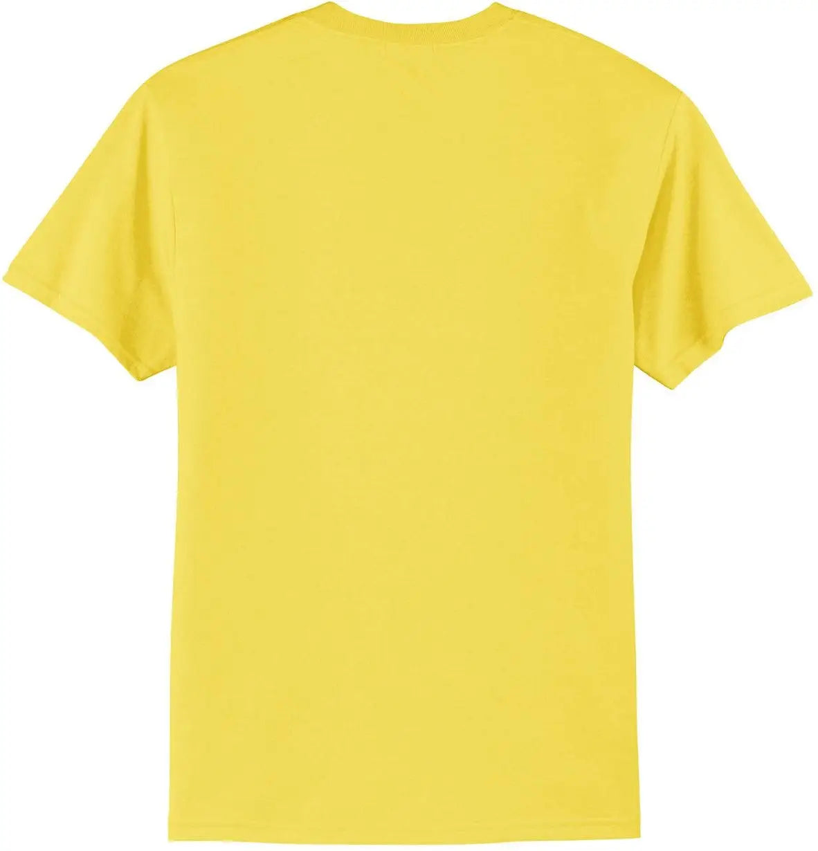 Port & Company Pc55t co Tall Core Blend Tee - Yellow - Adult l