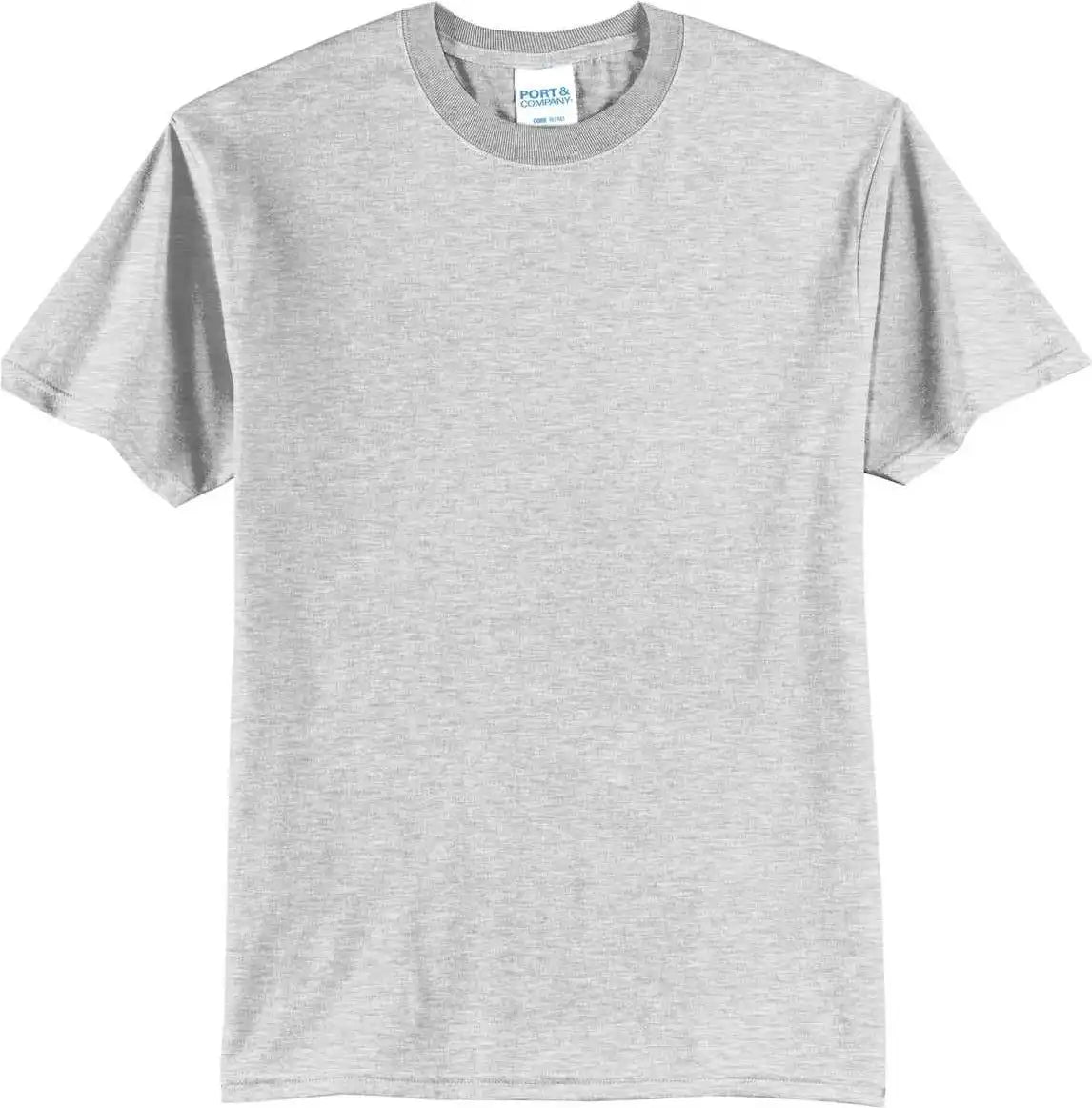 Port & Company Pc55t Tall Core Blend Tee Ash