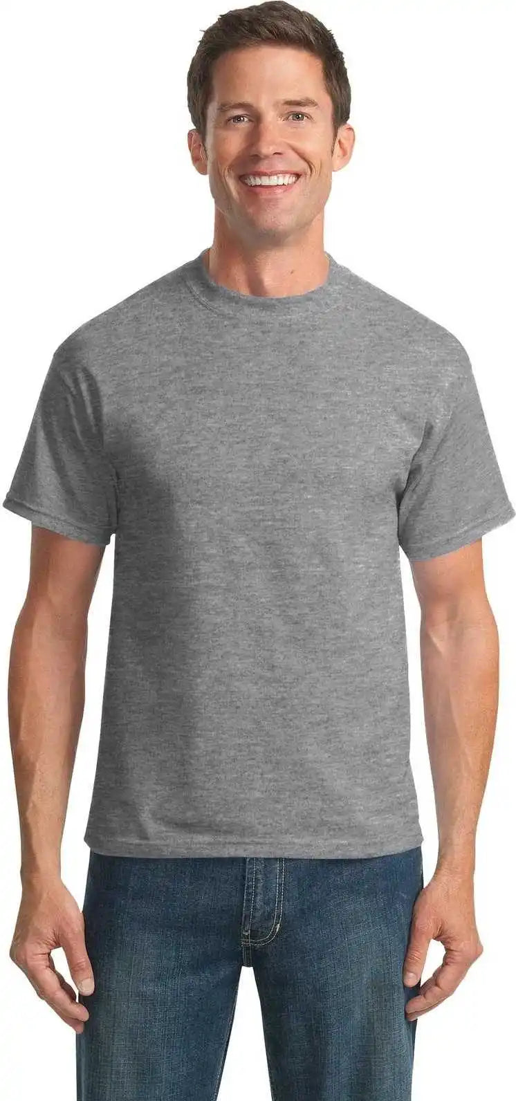Port & Company Pc55t Tall Core Blend Tee Athletic Heather