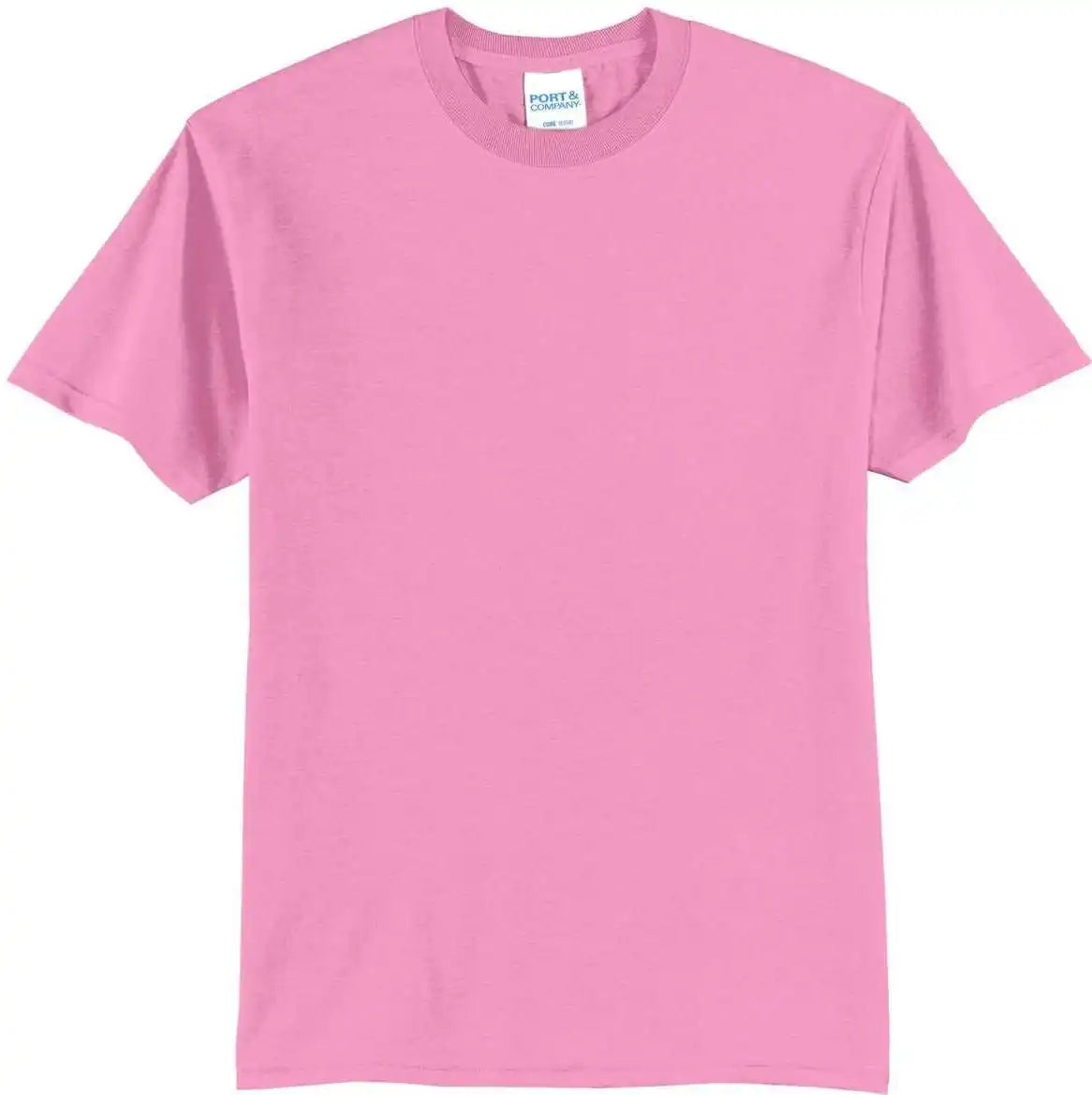 Port & Company Pc55t Tall Core Blend Tee - Candy Pink