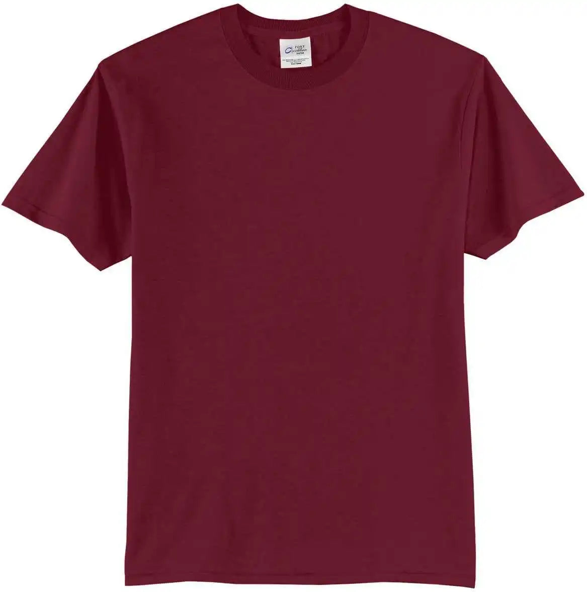 Port &amp; Company Pc55t Tall Core Blend Tee - Cardinal