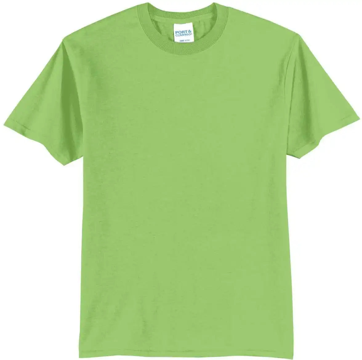 Port & Company Pc55t Tall Core Blend Tee - Lime