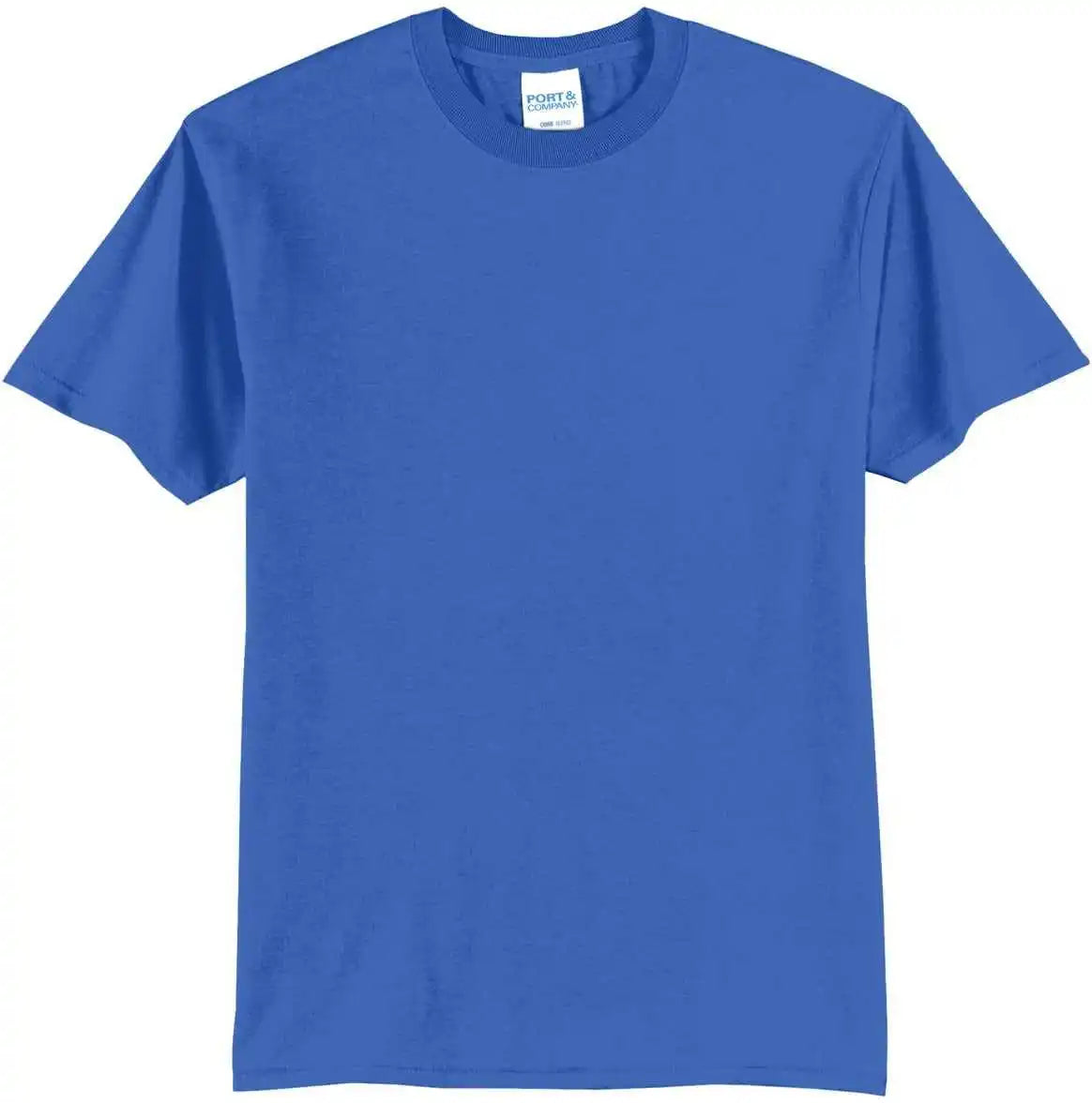 Port & Company Pc55t Tall Core Blend Tee Royal