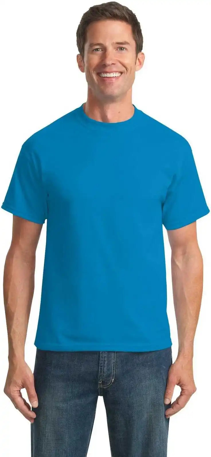 Port &amp; Company Pc55t Tall Core Blend Tee Sapphire