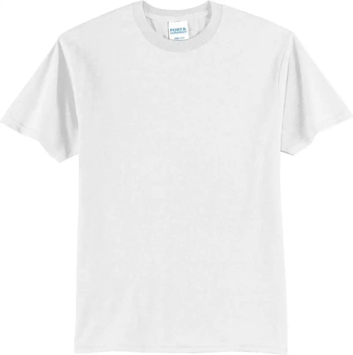 Port & Company Pc55t Tall Core Blend Tee - White