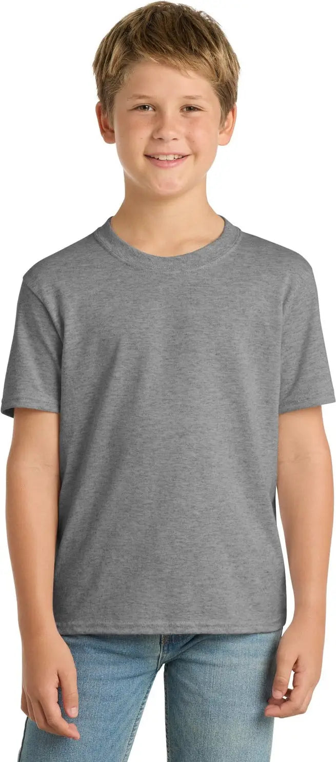 Port & Company Pc55y co Youth Core Blend Tee - Athletic Heather