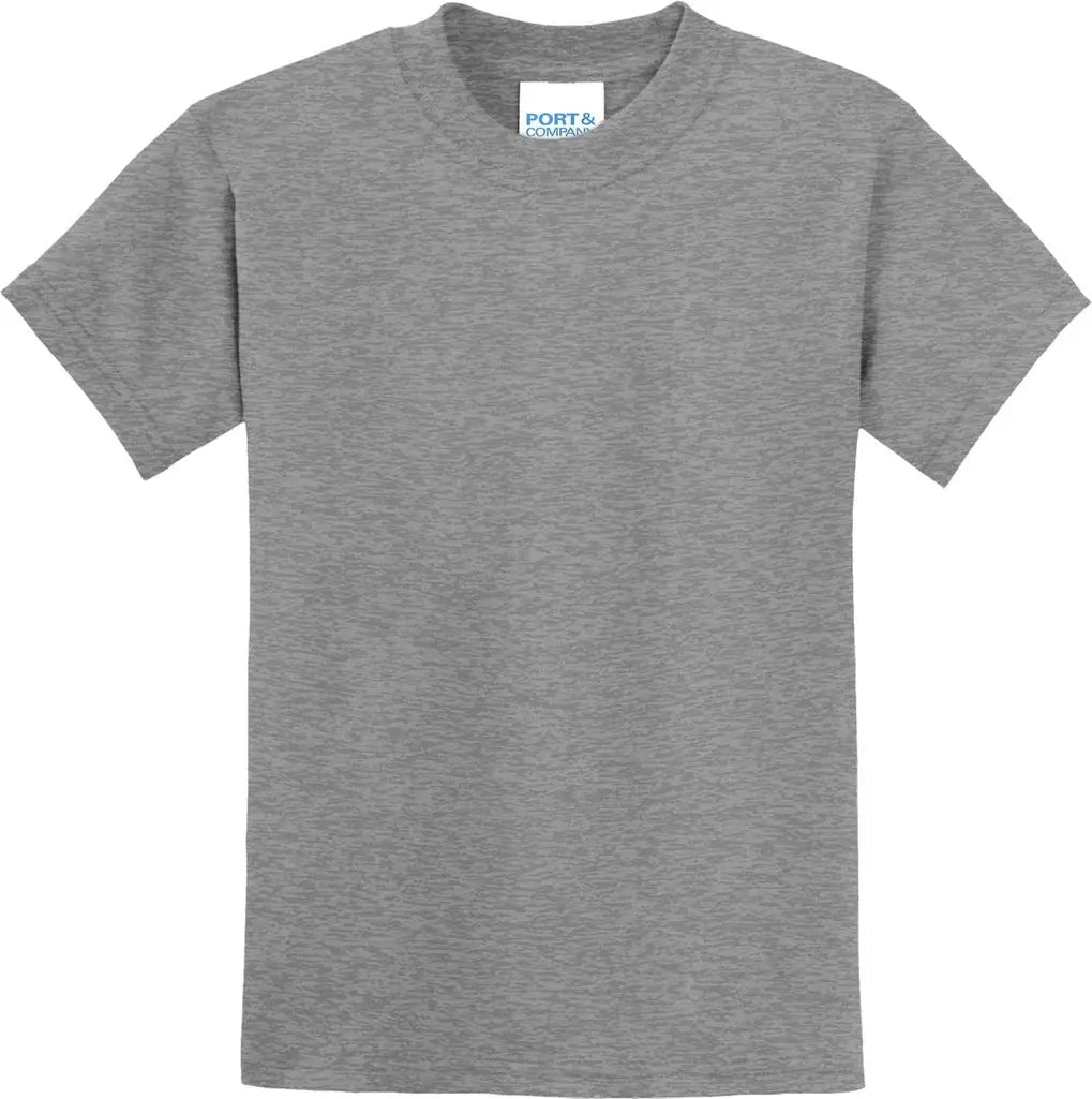 Port & Company Pc55y co Youth Core Blend Tee - Athletic Heather