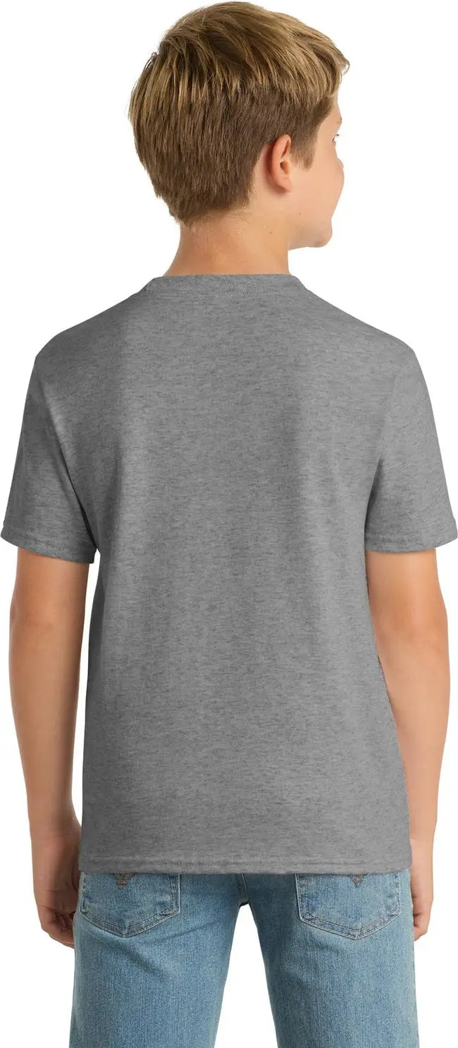 Port & Company Pc55y co Youth Core Blend Tee - Athletic Heather
