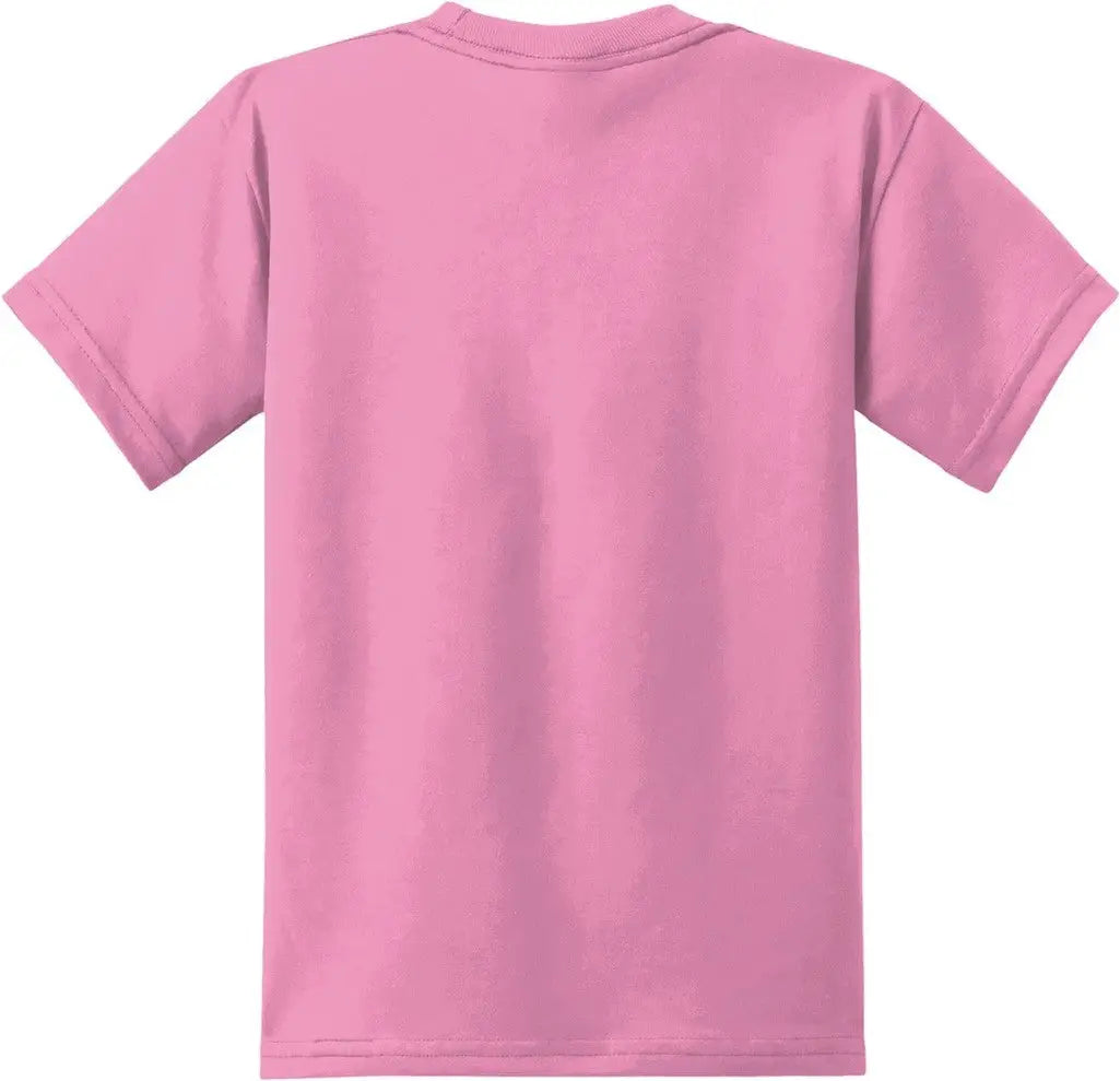 Port & Company Pc55y co Youth Core Blend Tee - Candy Pink