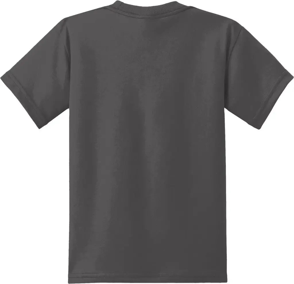 Port & Company Pc55y co Youth Core Blend Tee - Charcoal