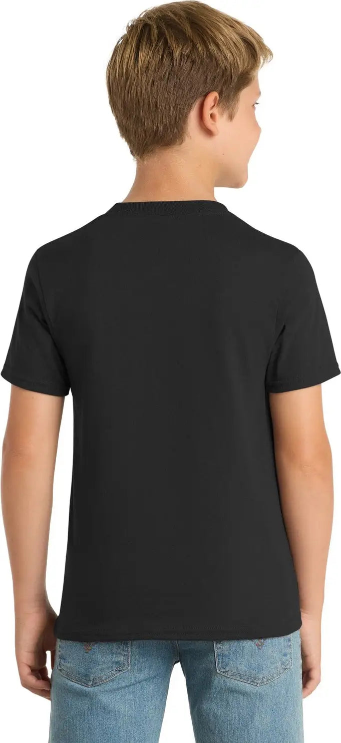 Port & Company Pc55y co Youth Core Blend Tee - Jet Black