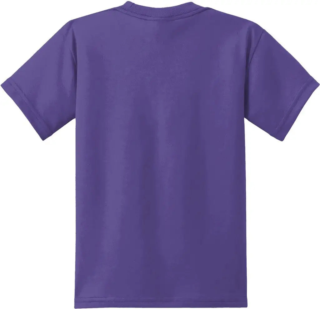 Port & Company Pc55y co Youth Core Blend Tee - Purple