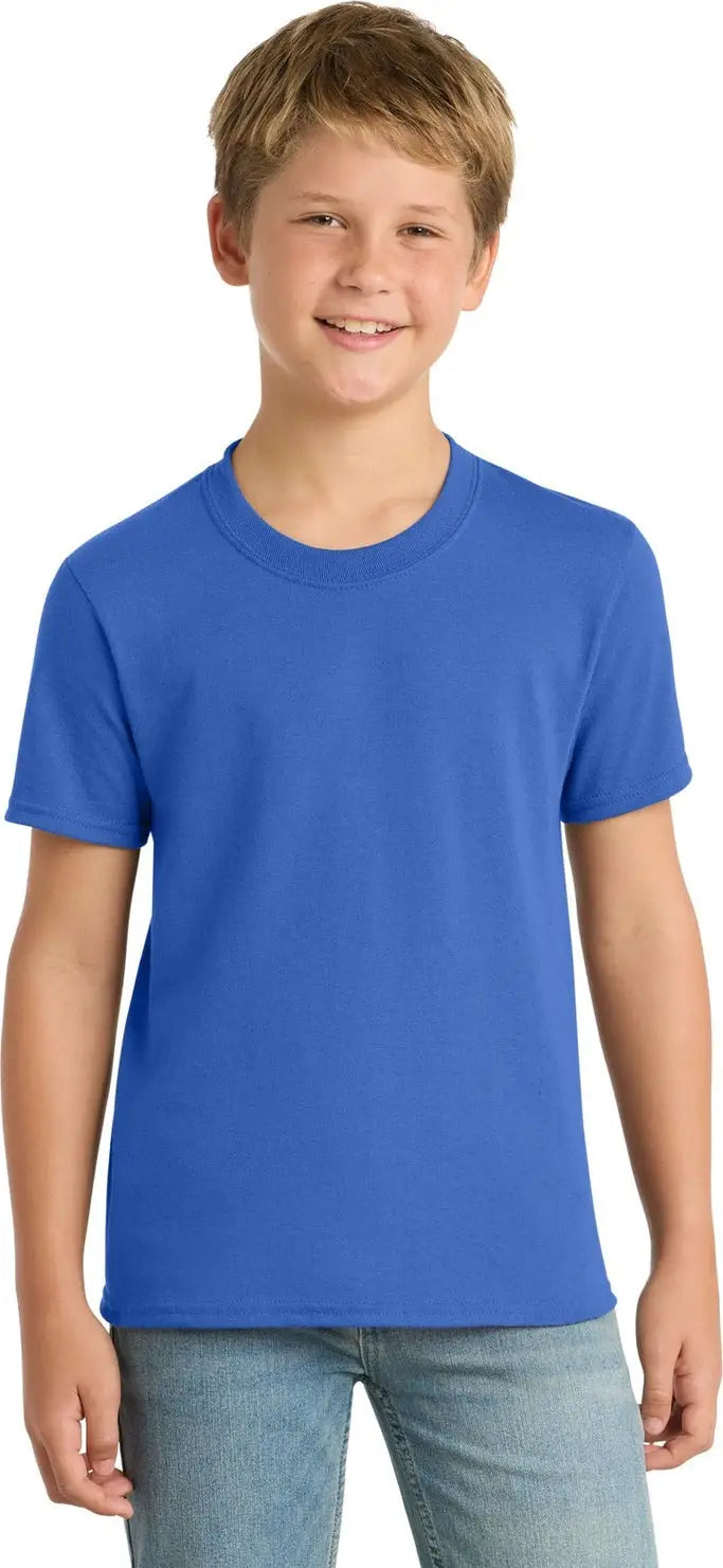 Port & Company Pc55y co Youth Core Blend Tee - Royal