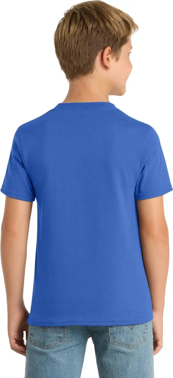 Port & Company Pc55y co Youth Core Blend Tee - Royal
