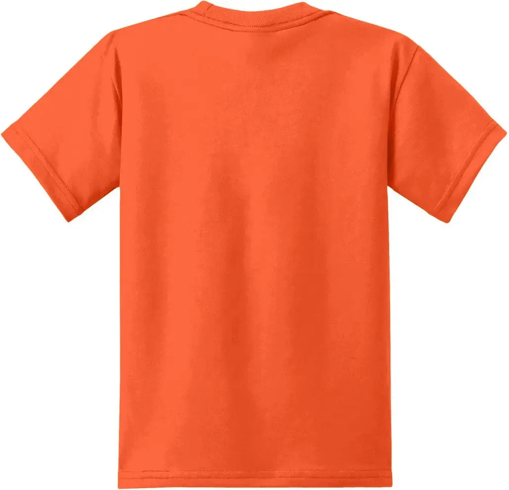 Port & Company Pc55y co Youth Core Blend Tee - Safety Orange