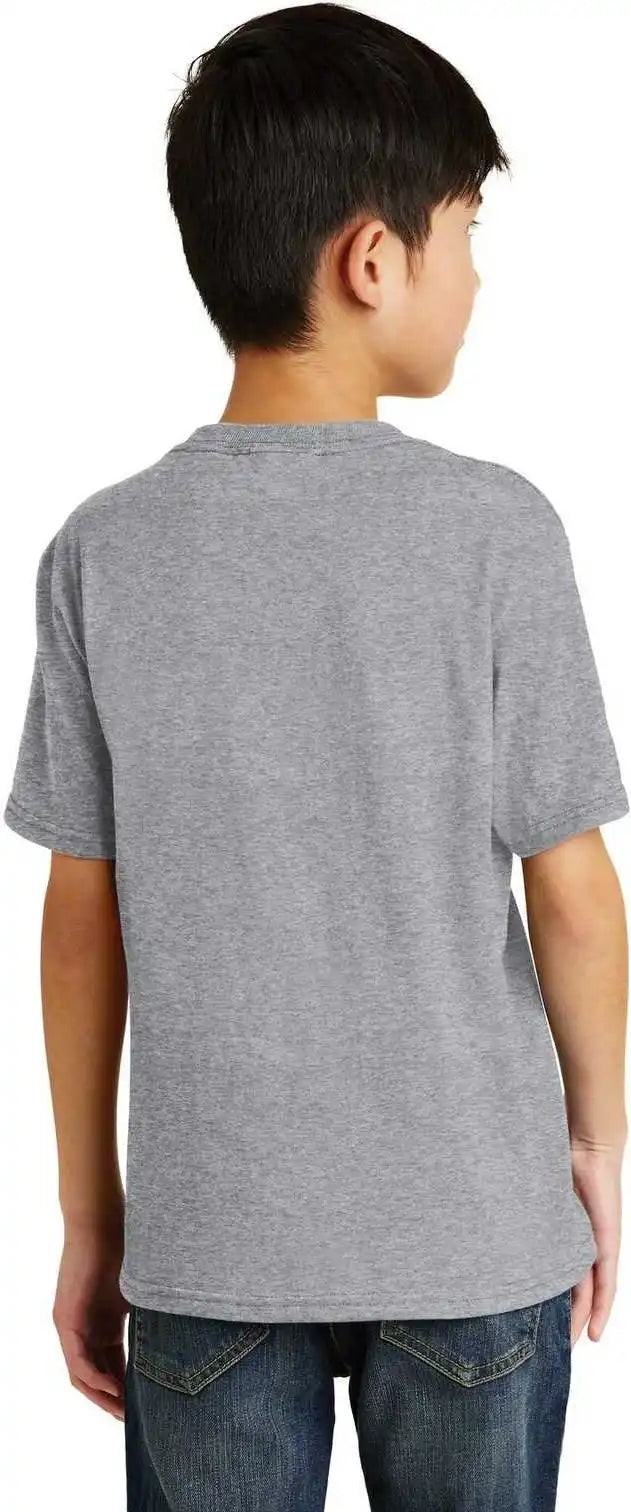Port &amp; Company Pc55y Youth Core Blend Tee Athletic Heather