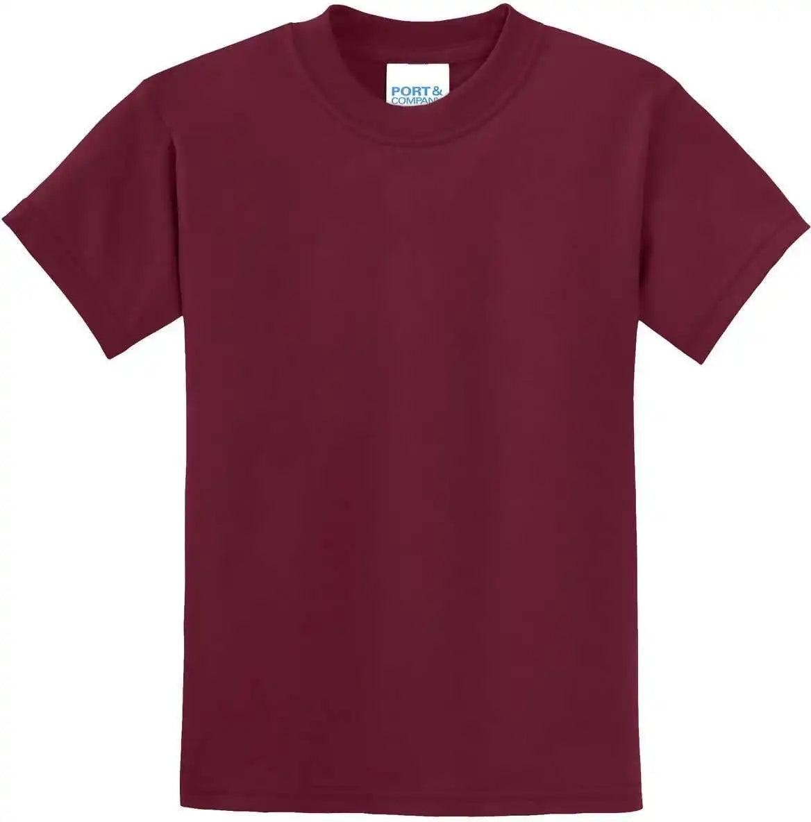 Port &amp; Company Pc55y Youth Core Blend Tee - Cardinal