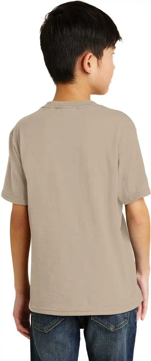 Port &amp; Company Pc55y Youth Core Blend Tee - Desert Sand