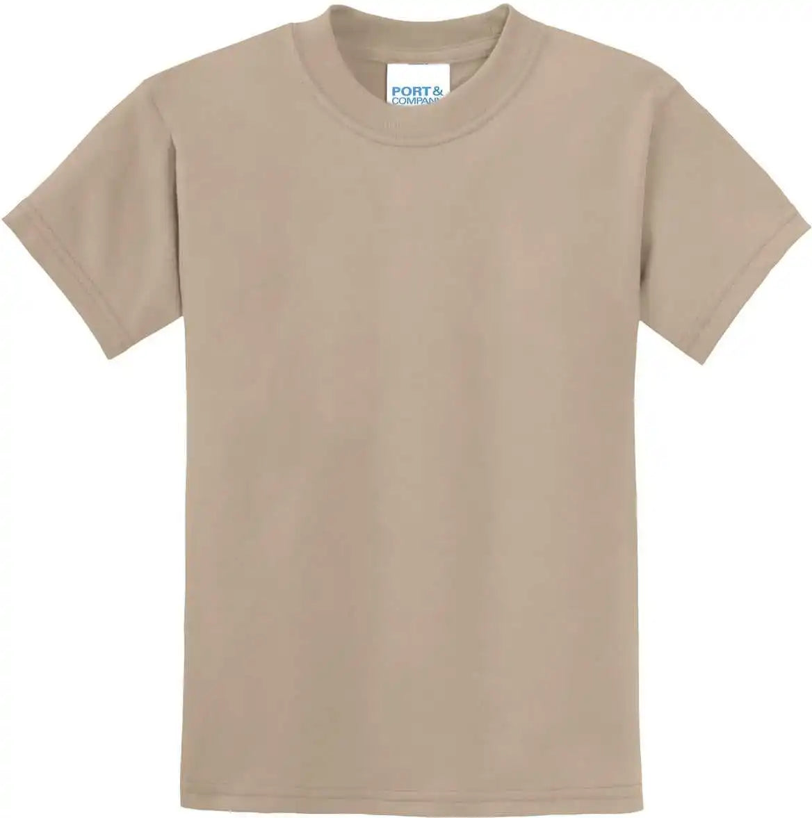 Port &amp; Company Pc55y Youth Core Blend Tee - Desert Sand