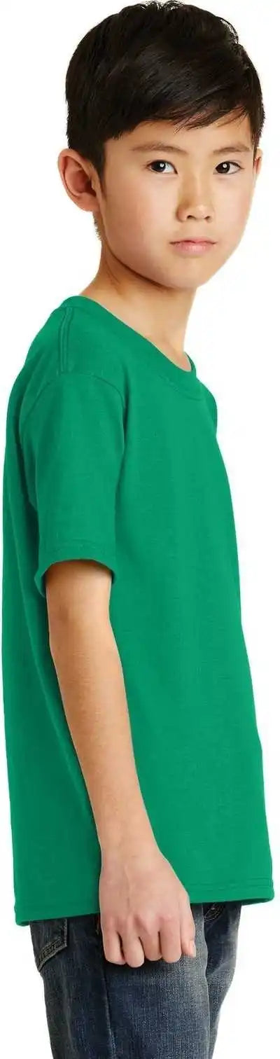 Port &amp; Company Pc55y Youth Core Blend Tee Kelly