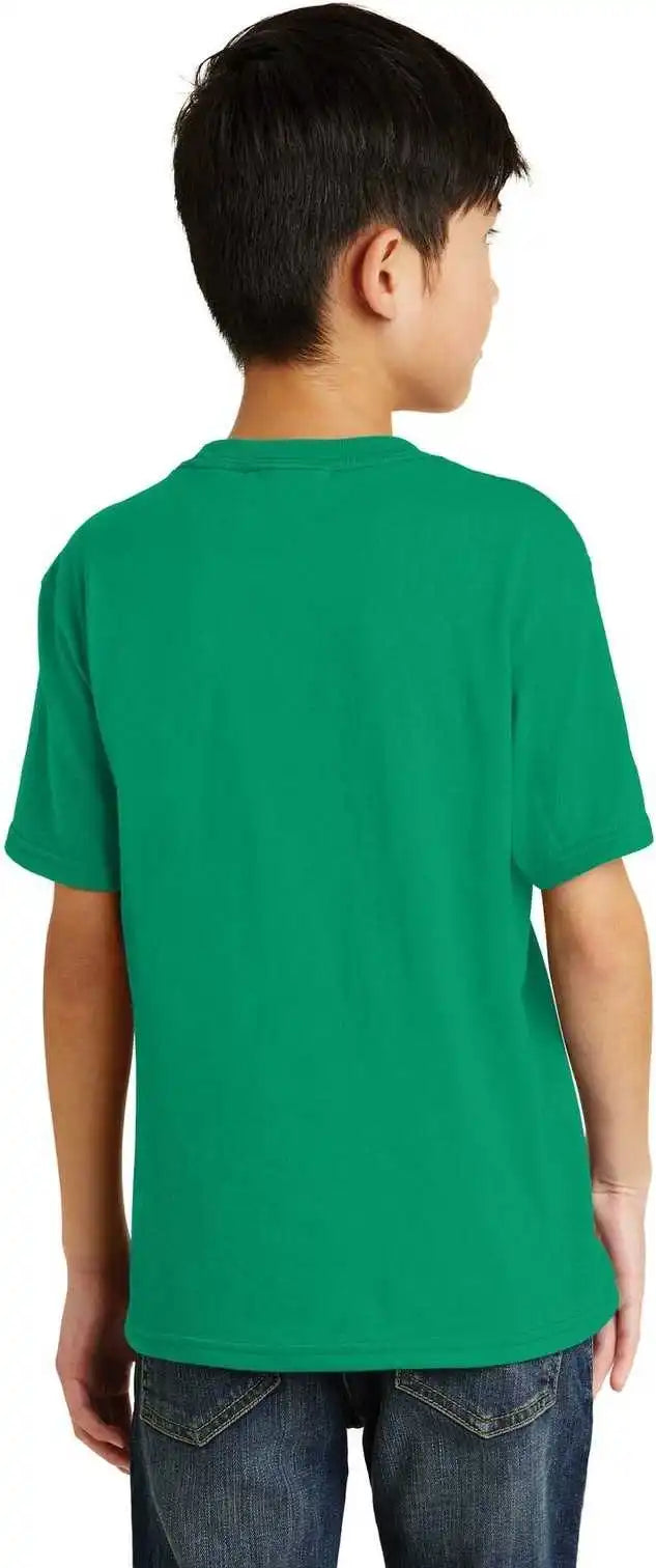 Port &amp; Company Pc55y Youth Core Blend Tee Kelly