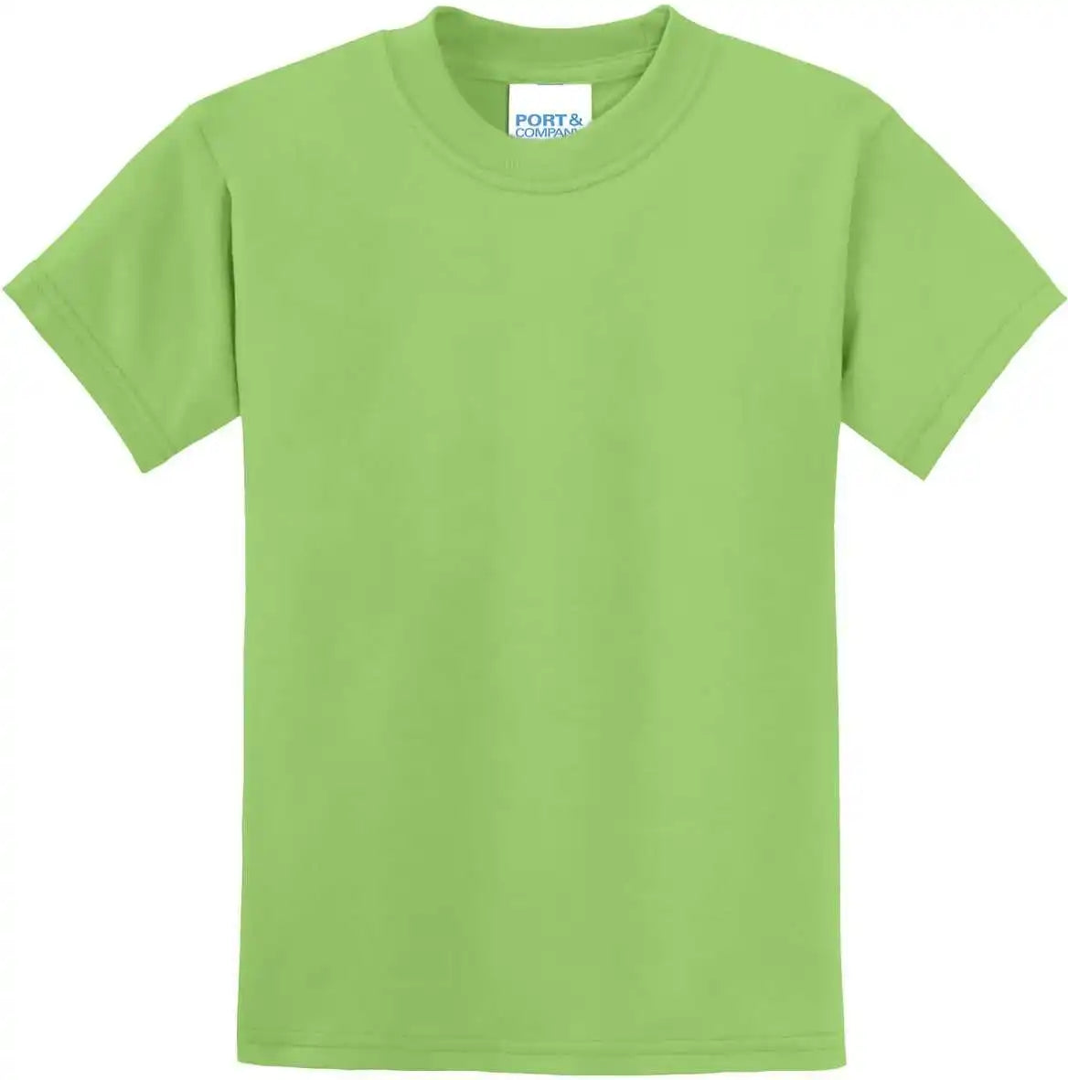Port &amp; Company Pc55y Youth Core Blend Tee - Lime