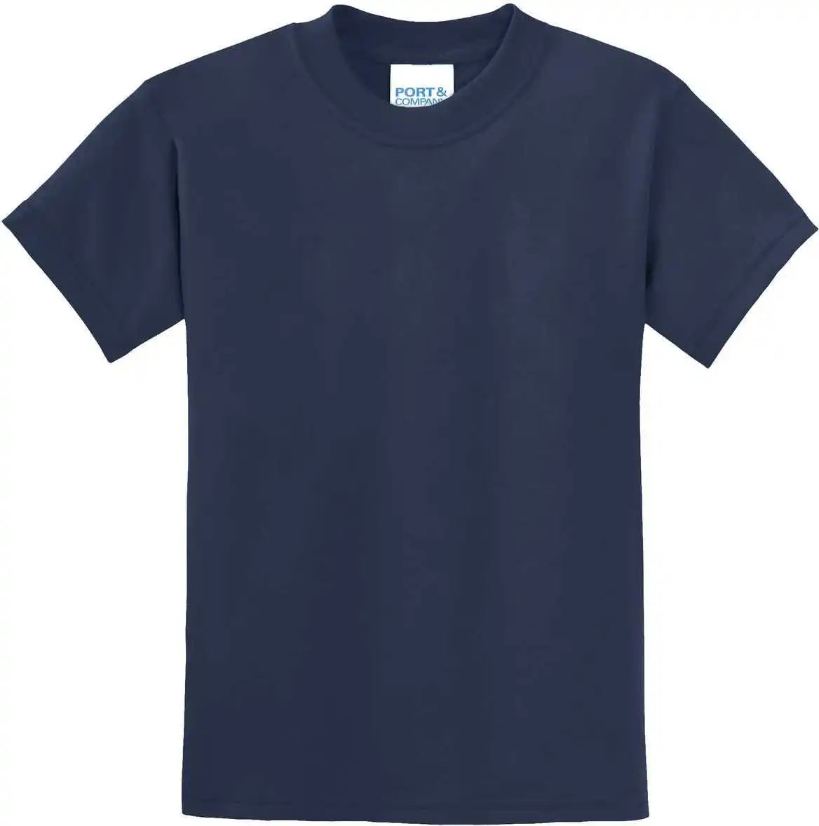 Port &amp; Company Pc55y Youth Core Blend Tee Navy