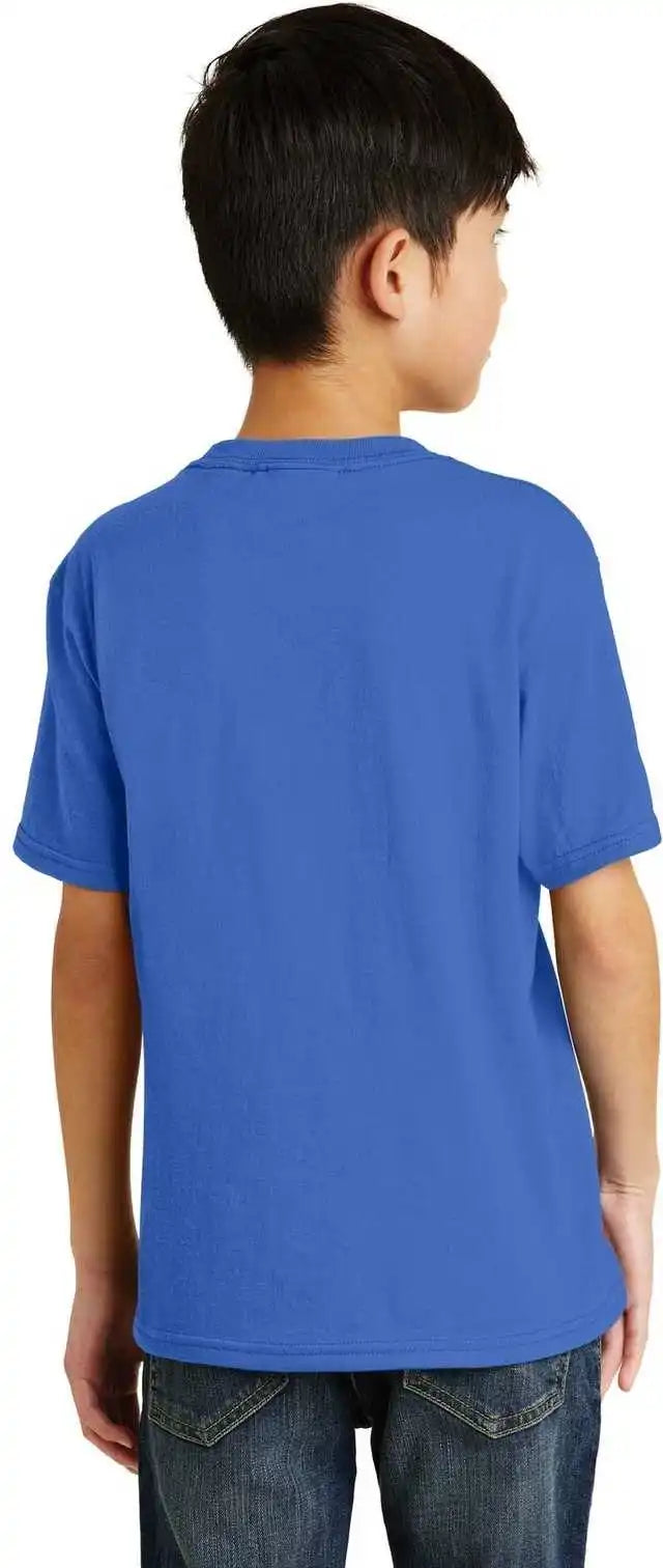 Port &amp; Company Pc55y Youth Core Blend Tee Royal