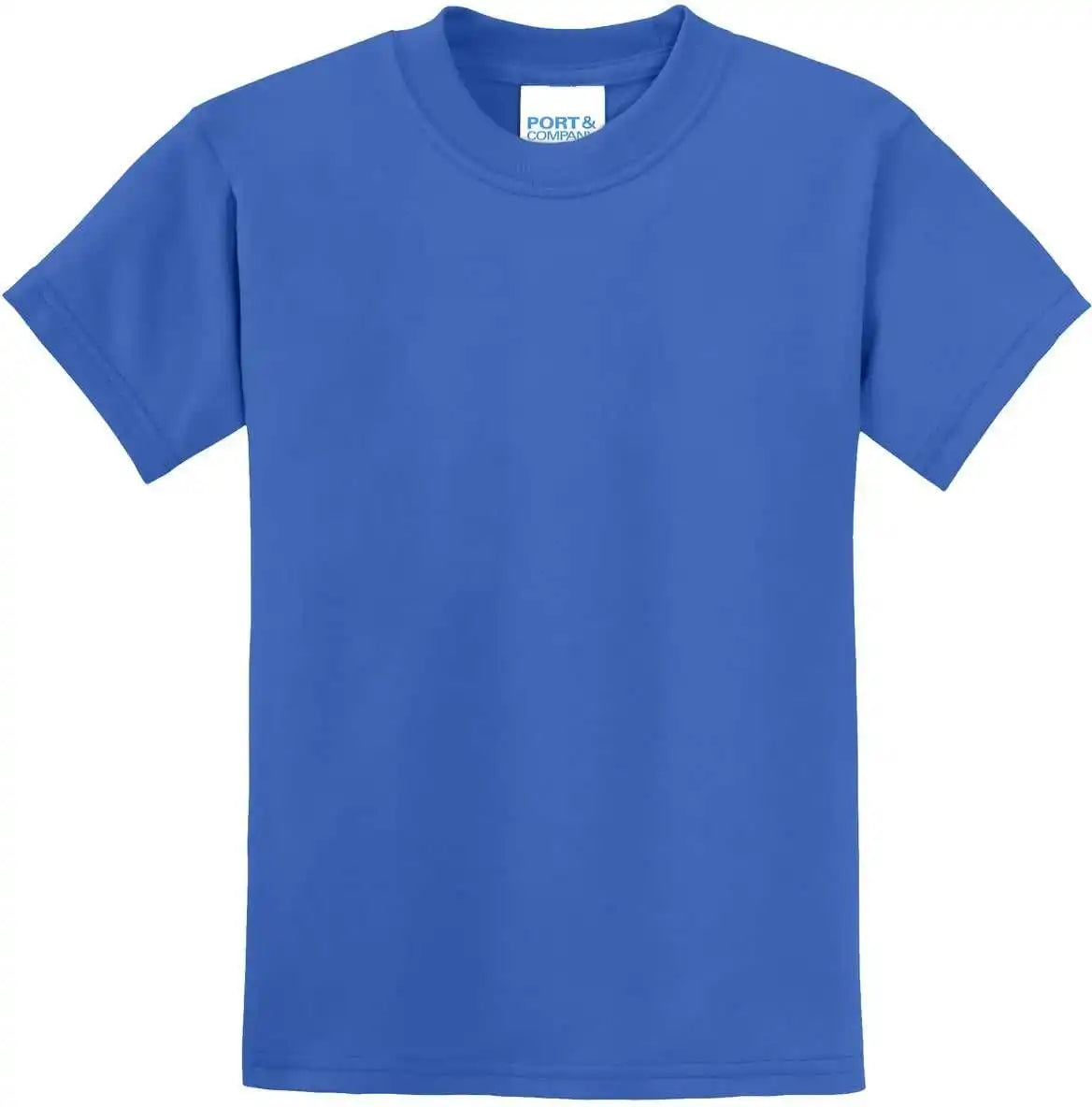 Port &amp; Company Pc55y Youth Core Blend Tee Royal
