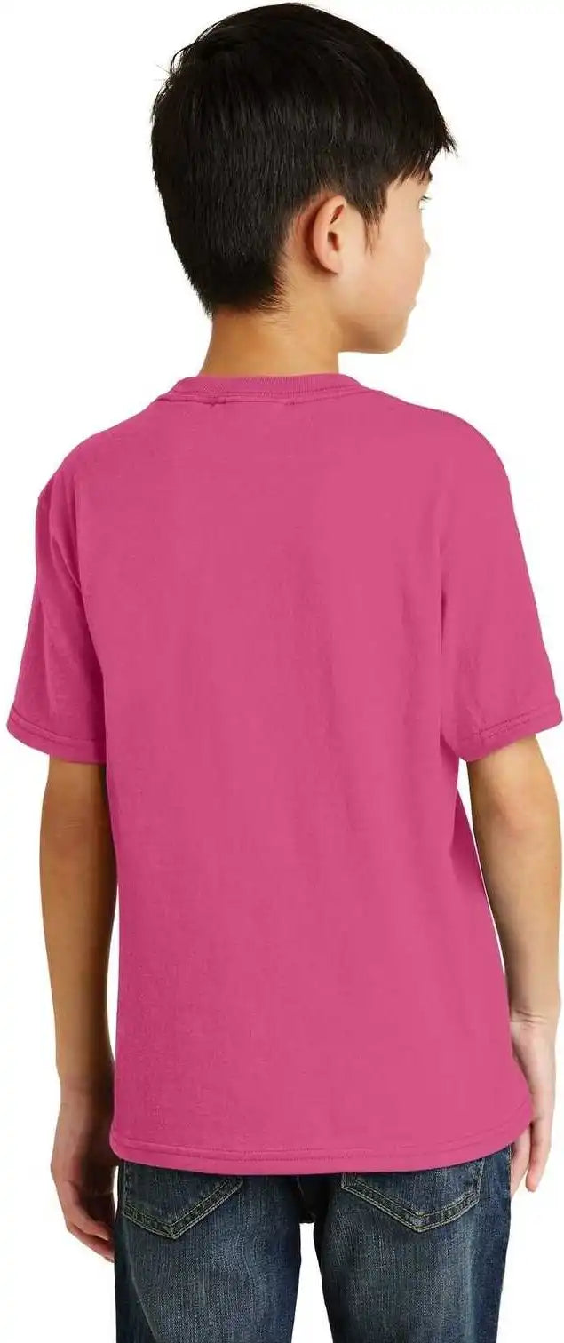 Port & Company Pc55y Youth Core Blend Tee - Sangria