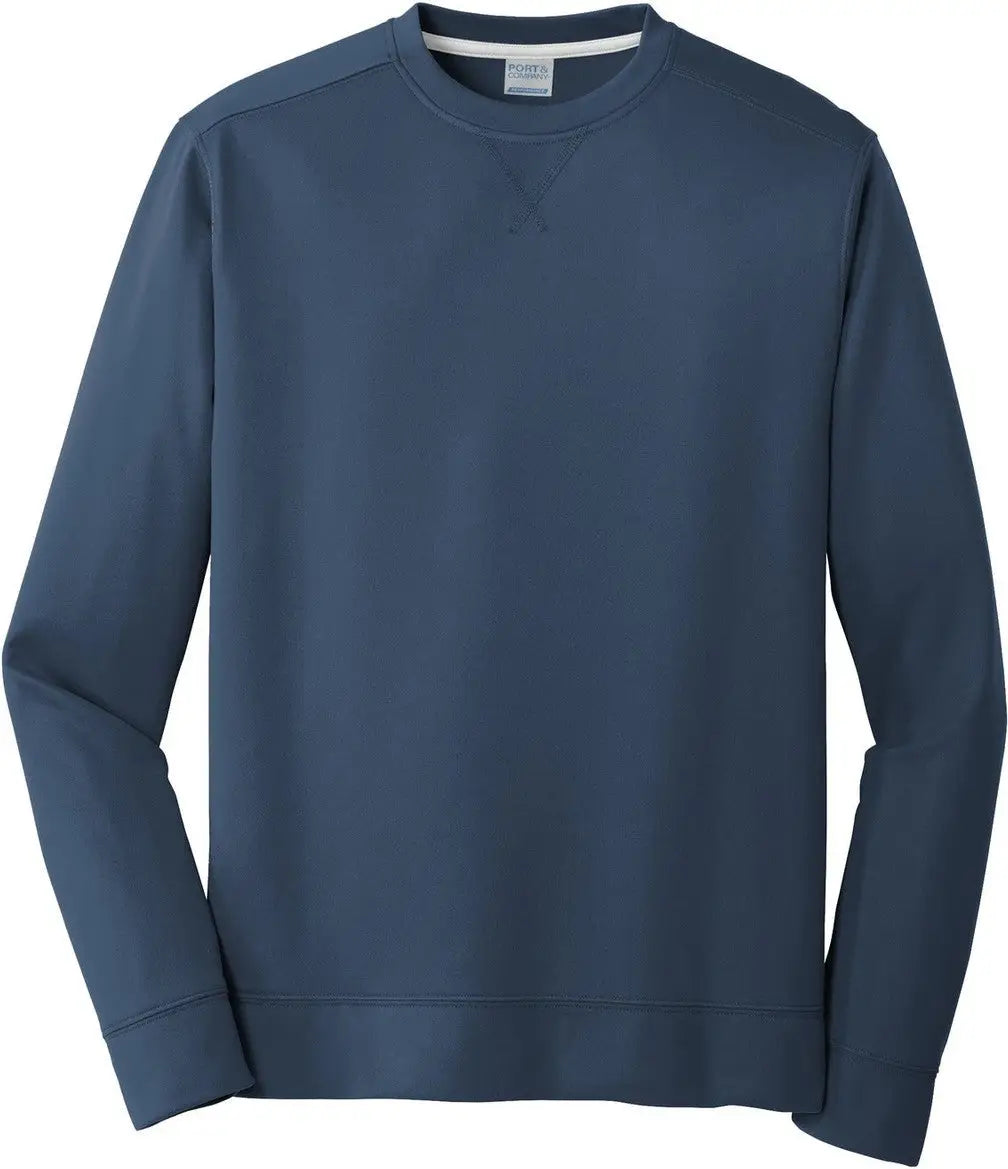 Port & Company Pc590 co Performance Fleece Crewneck Sweatshirt - Deep Navy