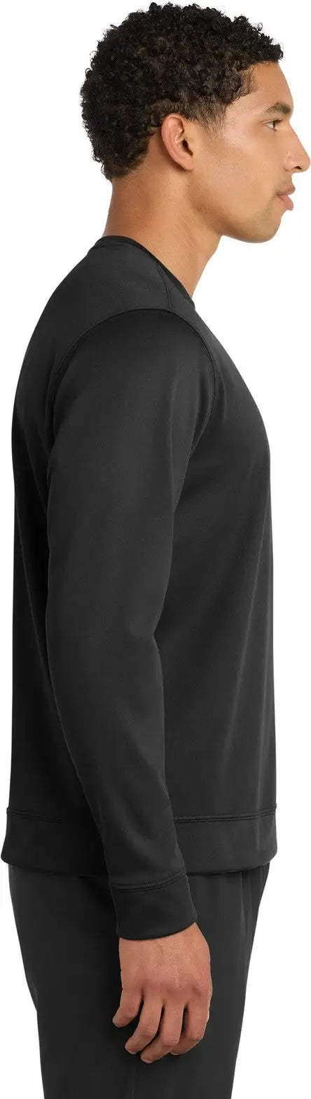 Port & Company Pc590 co Performance Fleece Crewneck Sweatshirt - Jet Black