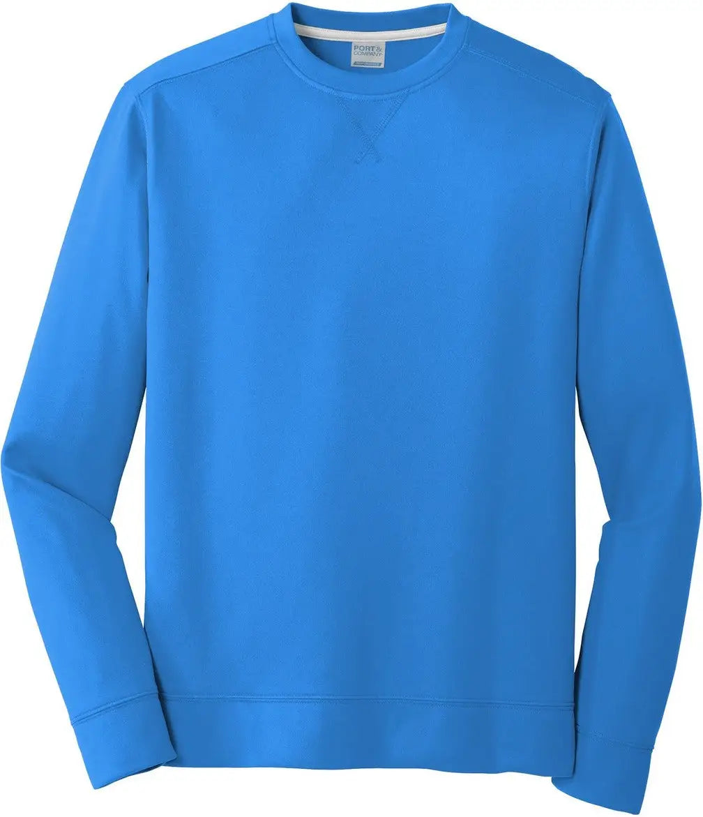 Port & Company Pc590 co Performance Fleece Crewneck Sweatshirt - Royal