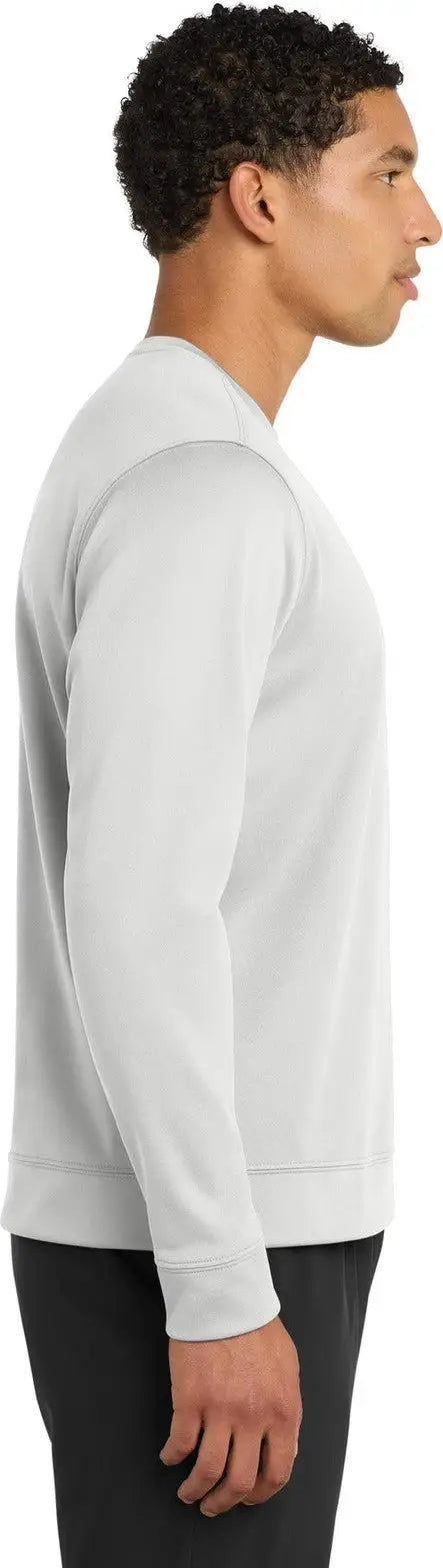 Port & Company Pc590 co Performance Fleece Crewneck Sweatshirt - Silver