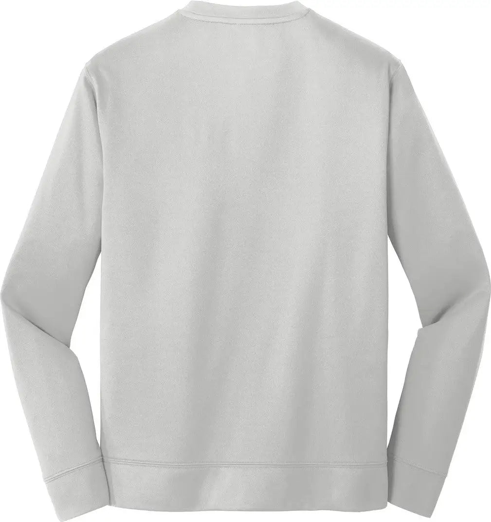 Port & Company Pc590 co Performance Fleece Crewneck Sweatshirt - Silver - Adult s