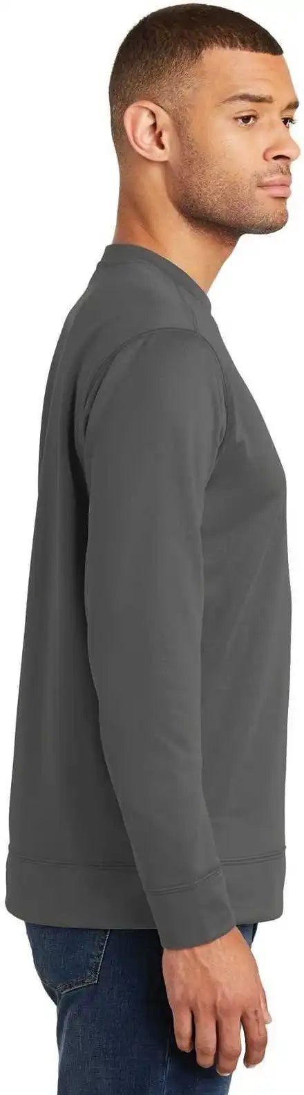 Port &amp; Company Pc590 Fleece Crewneck Sweatshirt - Charcoal