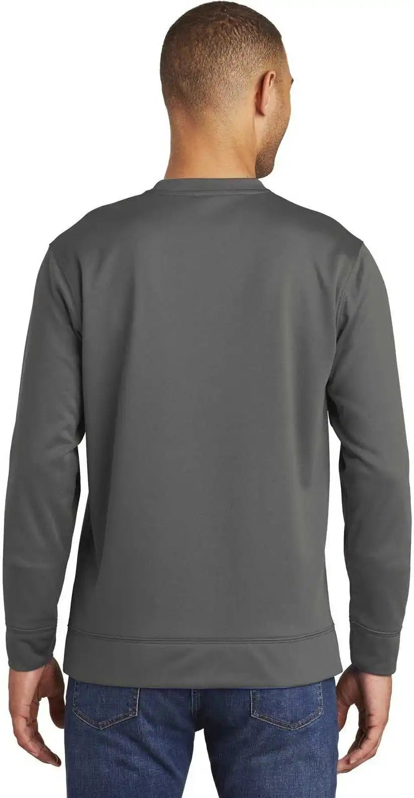 Port & Company Pc590 Fleece Crewneck Sweatshirt - Charcoal