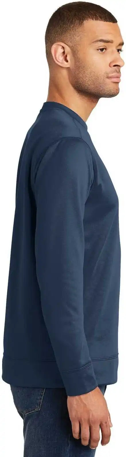Port &amp; Company Pc590 Fleece Crewneck Sweatshirt Deep Navy