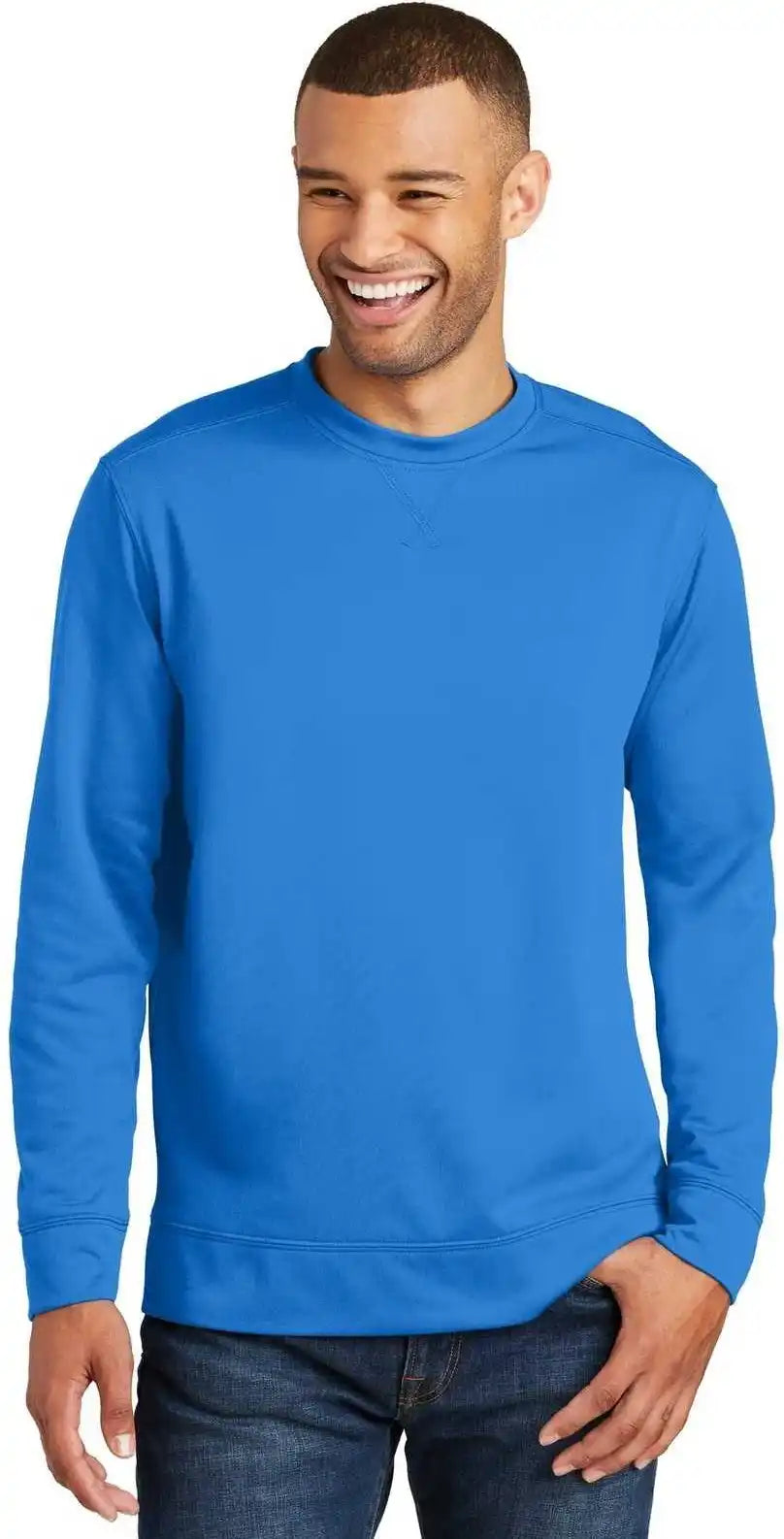 Port & Company Pc590 Fleece Crewneck Sweatshirt - Royal