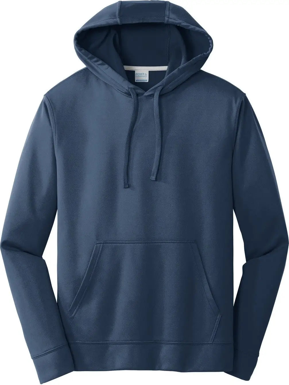 Port & Company Pc590h co Performance Fleece Pullover Hooded Sweatshirt - Deep Navy