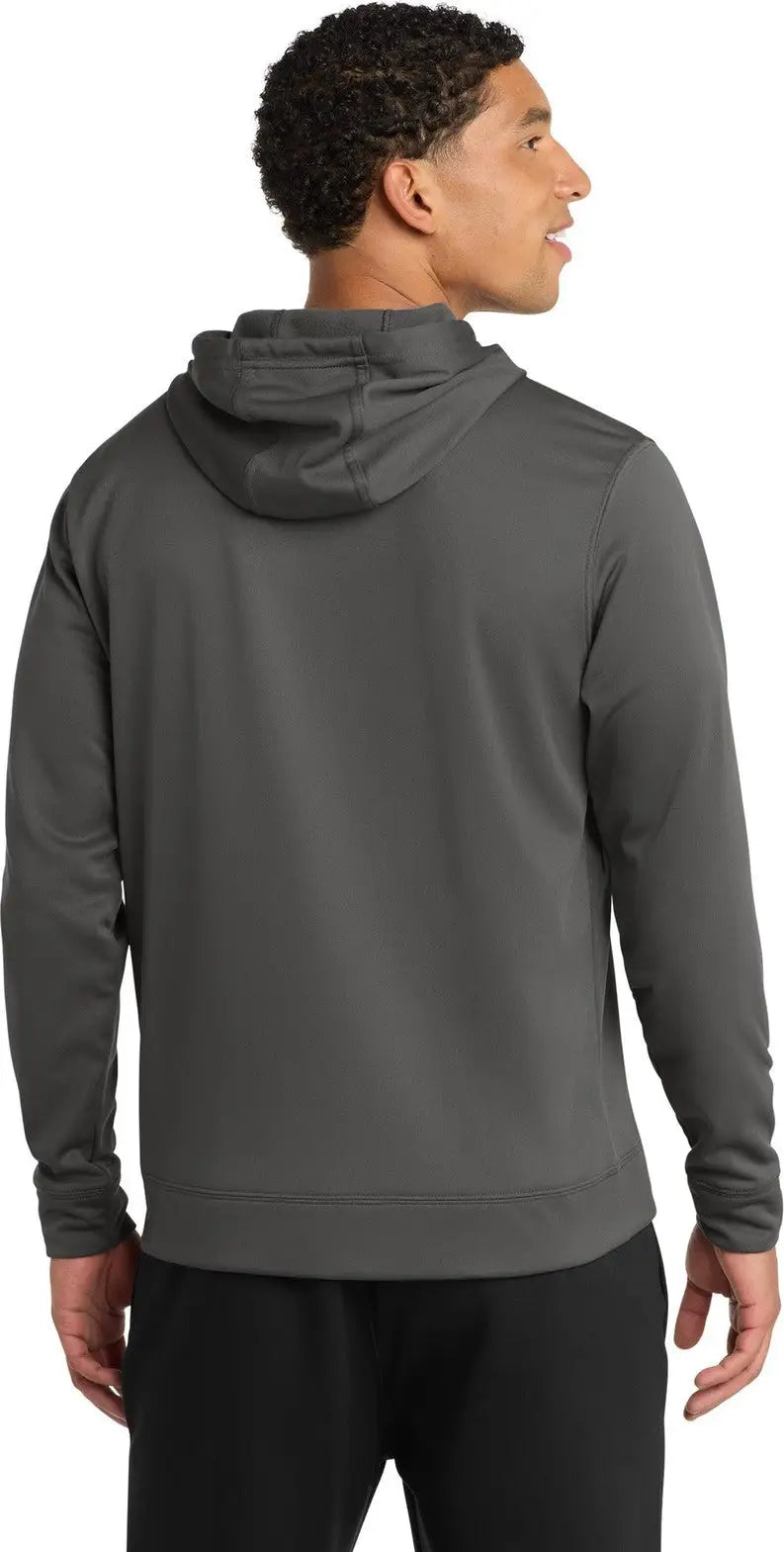 Port & Company Pc590h co Performance Fleece Pullover Hooded Sweatshirt - Charcoal