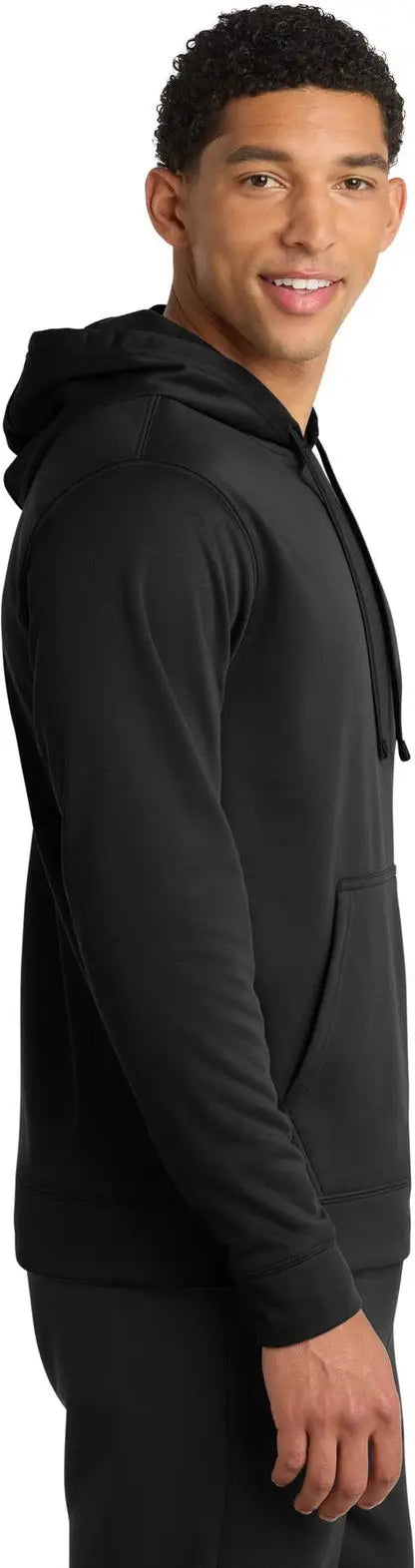 Port & Company Pc590h co Performance Fleece Pullover Hooded Sweatshirt - Jet Black