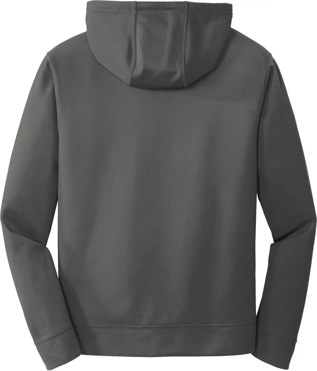 Port & Company Pc590h co Performance Fleece Pullover Hooded Sweatshirt - Charcoal