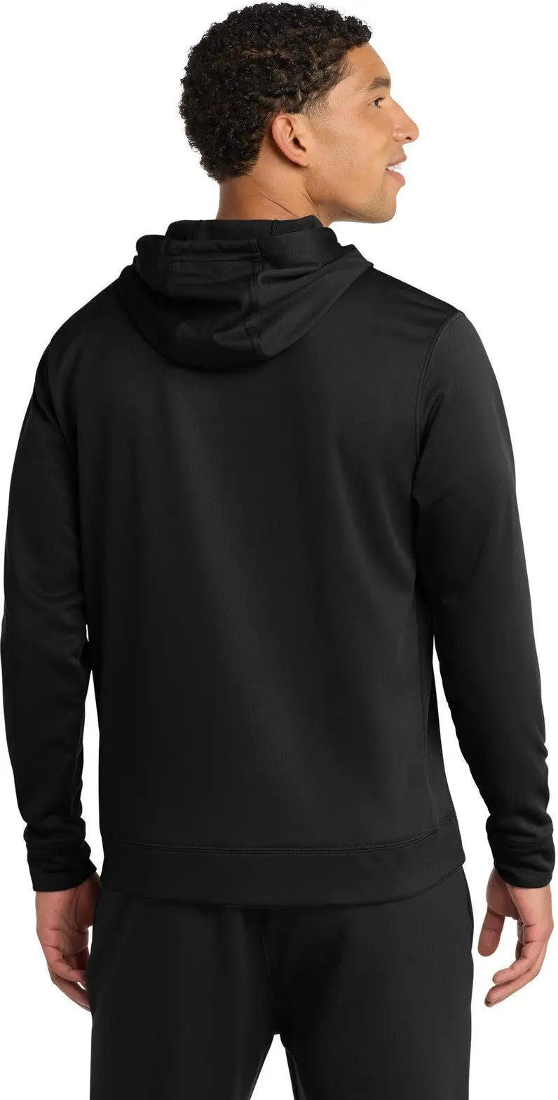 Port & Company Pc590h co Performance Fleece Pullover Hooded Sweatshirt - Jet Black