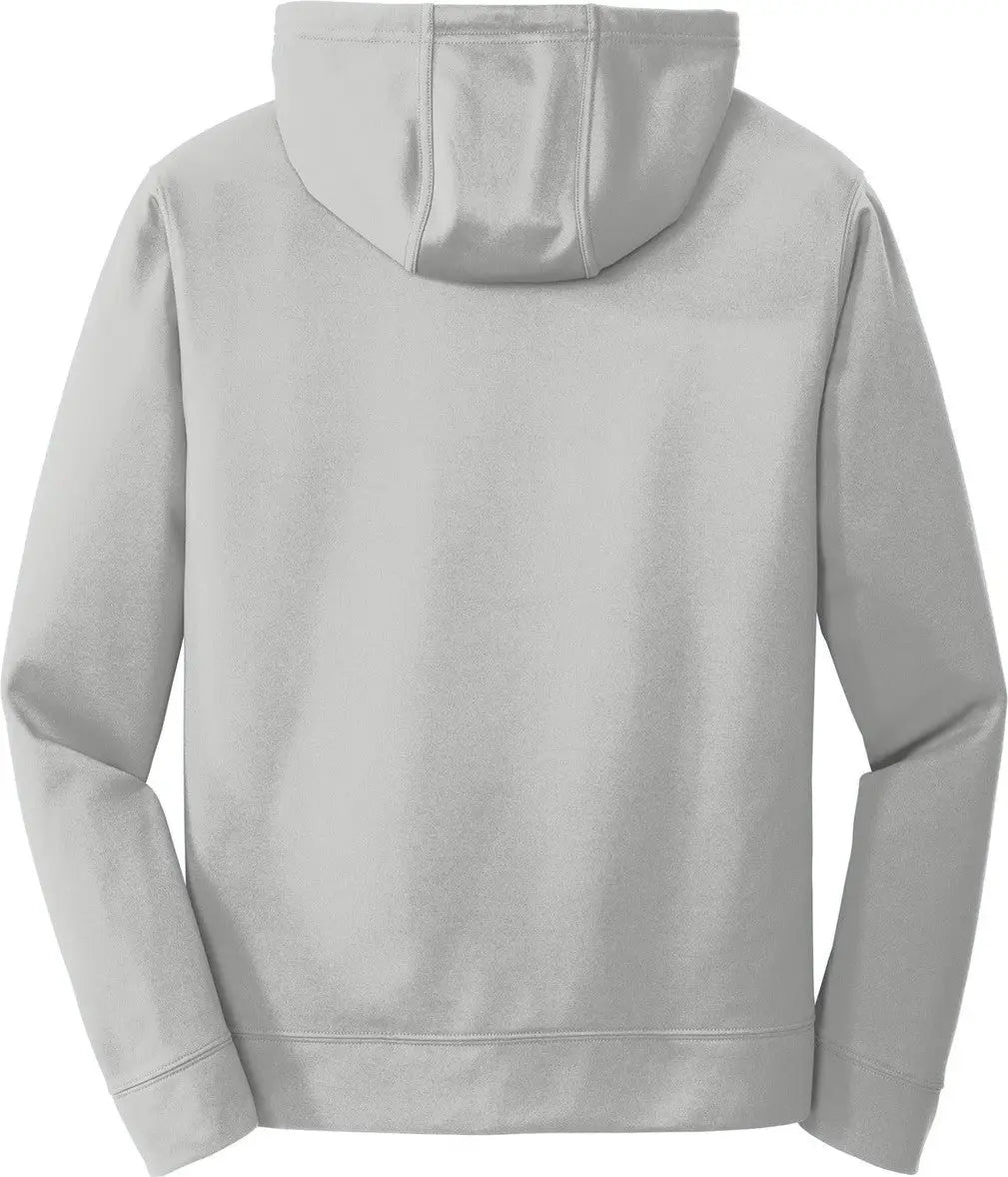 Port & Company Pc590h co Performance Fleece Pullover Hooded Sweatshirt - Silver