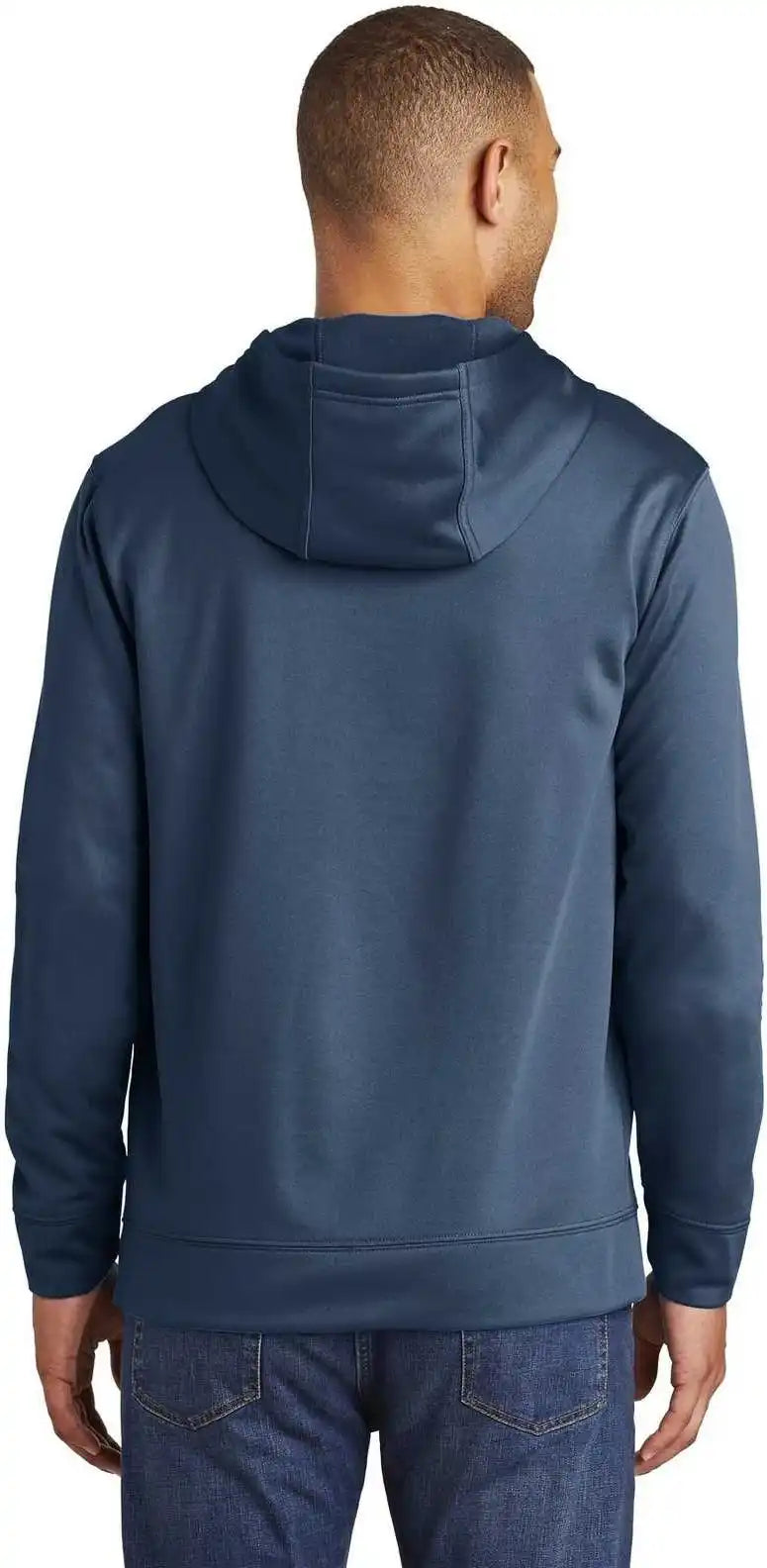 Port & Company Pc590h Performance Fleece Pullover Hooded Sweatshirt Deep Navy