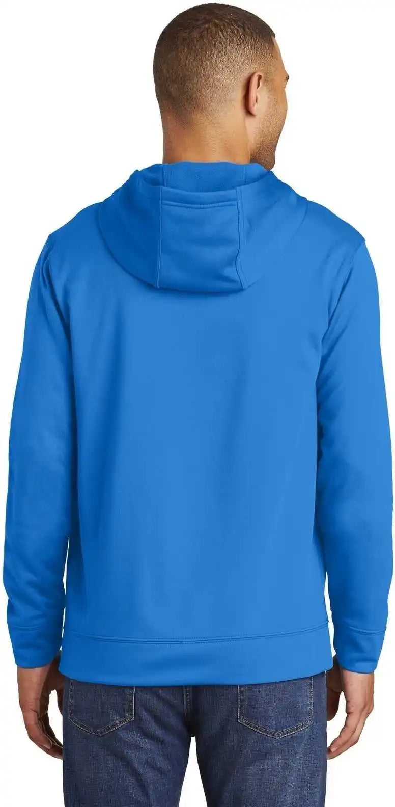 Port & Company Pc590h Performance Fleece Pullover Hooded Sweatshirt - Royal