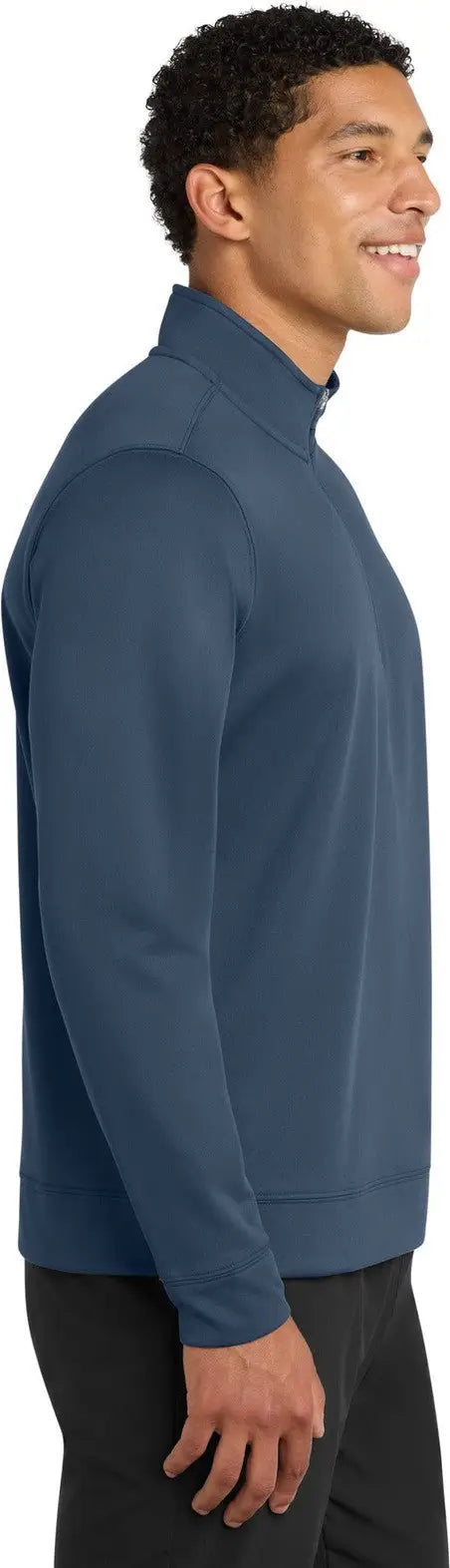 Port & Company Pc590q co Performance Fleece 1/4-zip Pullover Sweatshirt - Deep Navy