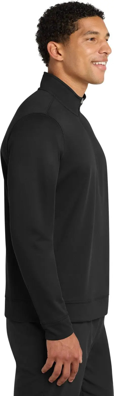 Port & Company Pc590q co Performance Fleece 1/4-zip Pullover Sweatshirt - Jet Black