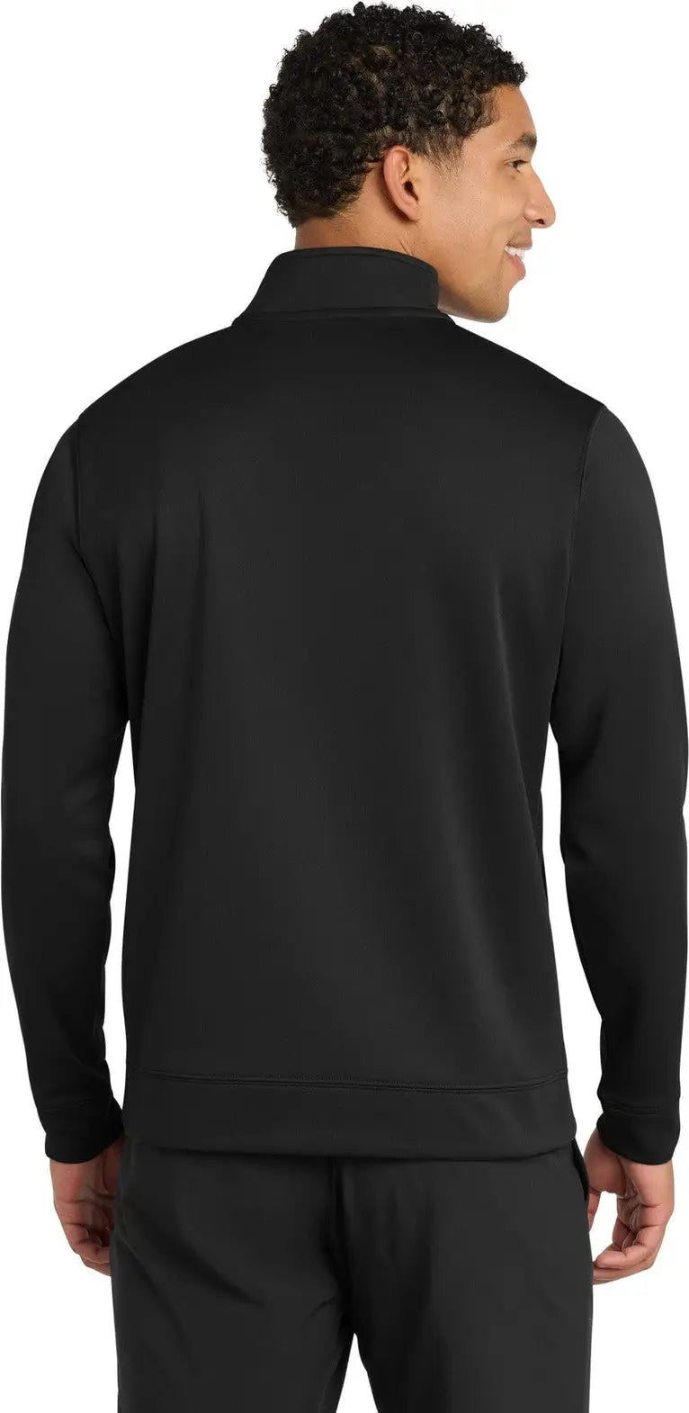 Port & Company Pc590q co Performance Fleece 1/4-zip Pullover Sweatshirt - Jet Black